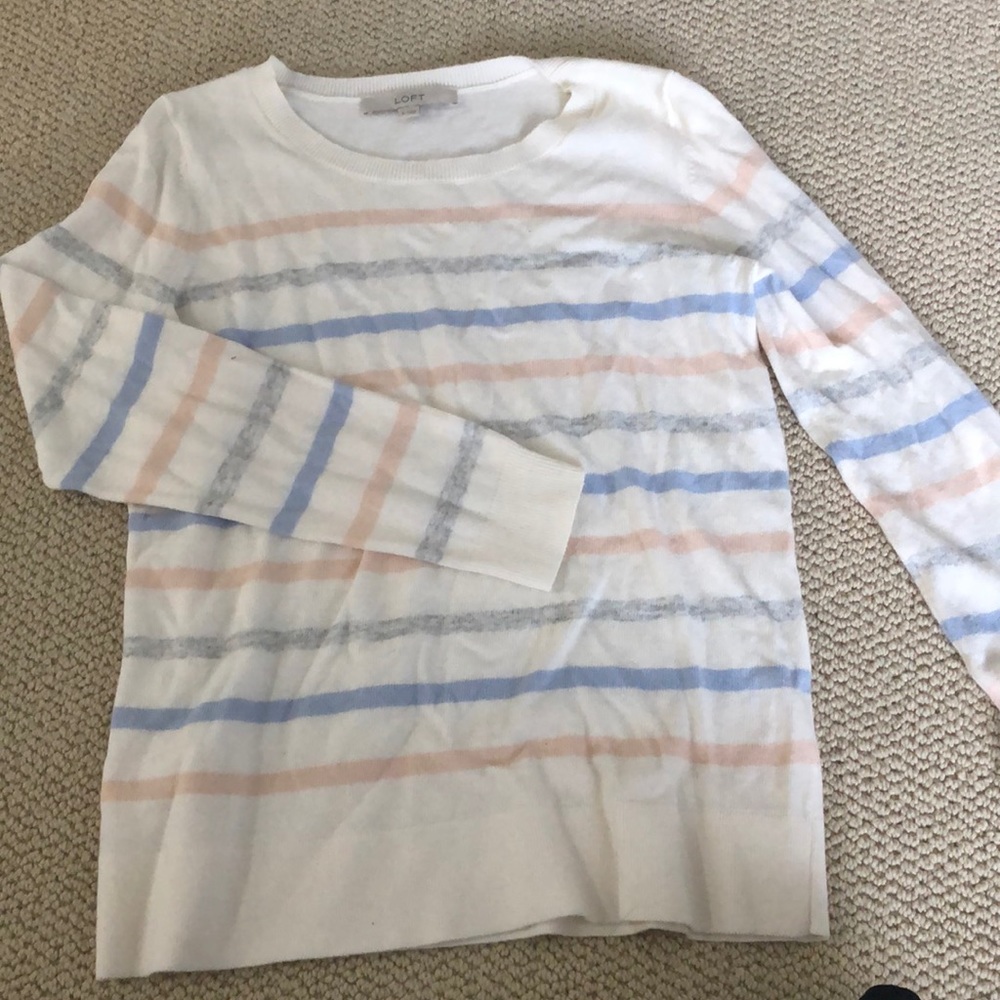 Loft stripe sweater